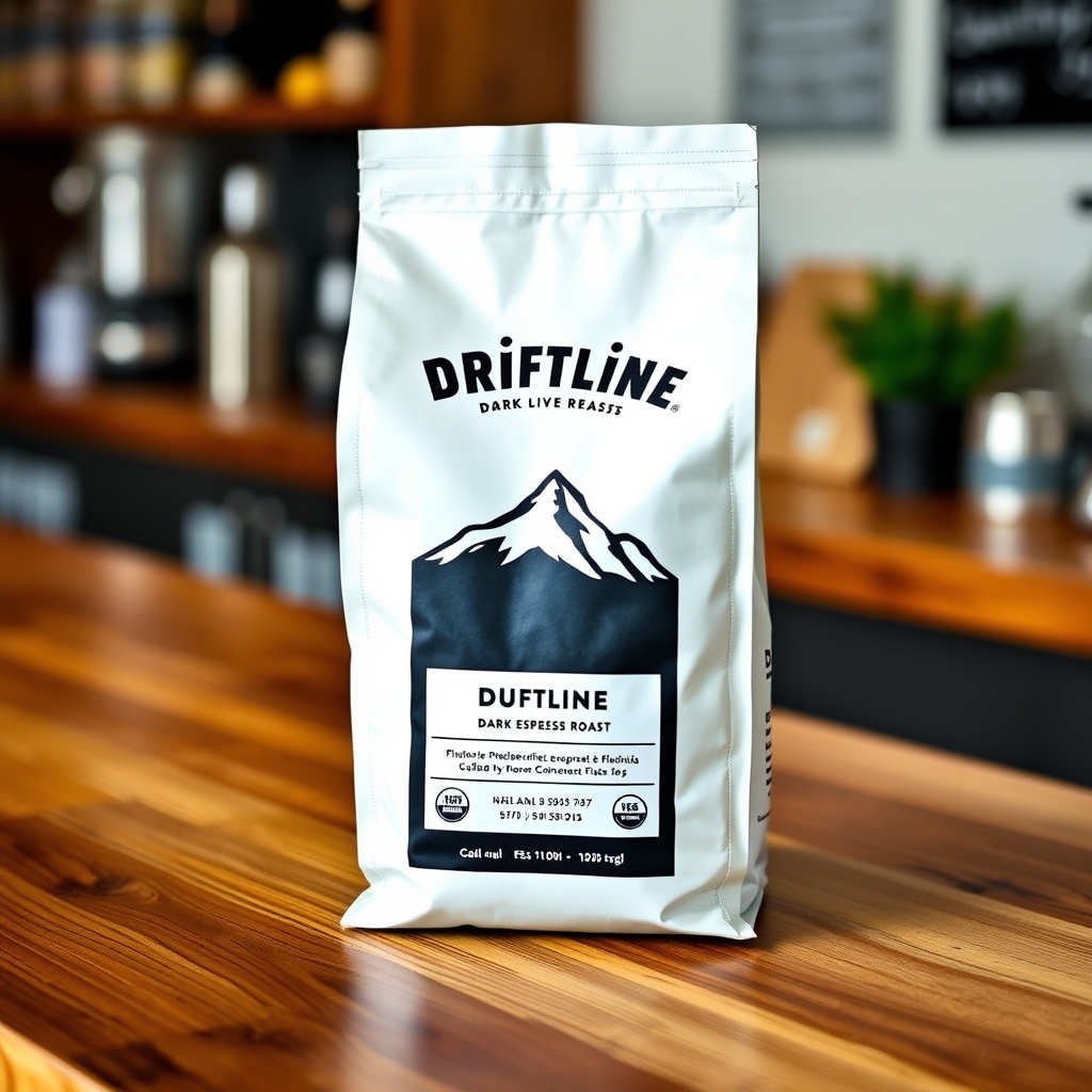 Barista at the espresso machine inside Driftwood Coffee Roasters Fremantle